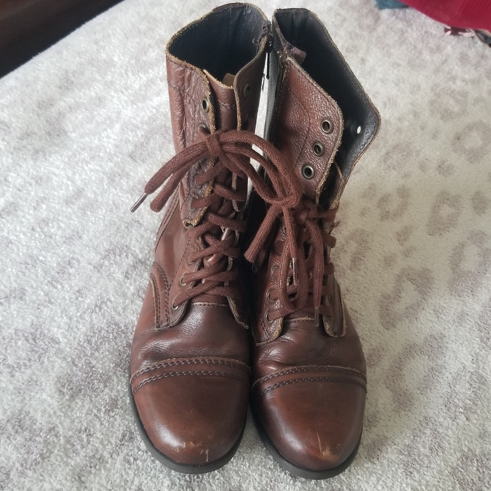 Steve Madden Fall Brown Combat boots - Picture 8 of 8